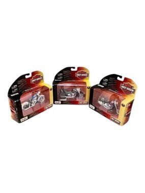 Maisto Harley Davidson Motorcycles Diecast Lot 3 1/18 Series‎ 27  2010